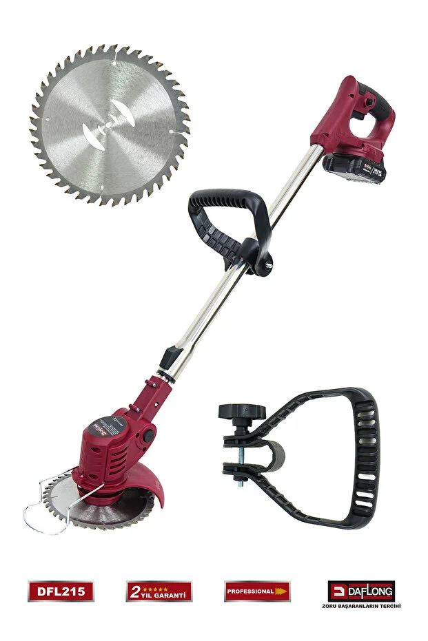 PROFESSİONEL ŞARJLI ÇİM BİÇME TIRPAN MAKİNASI